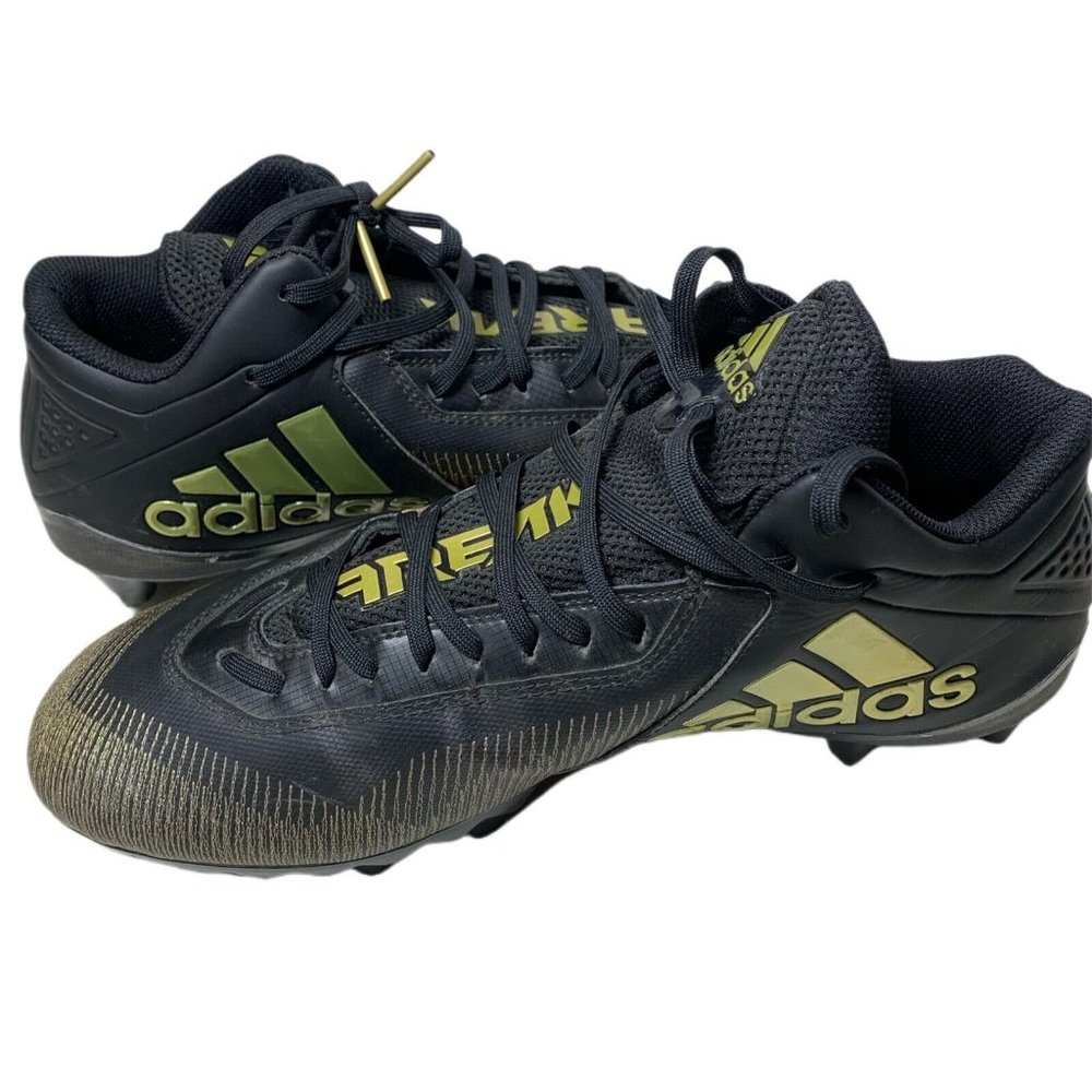 Adidas Men's Freak 21 Football Cleats Black Gold EH2208 Size 11.5 - Picture 8 of 9